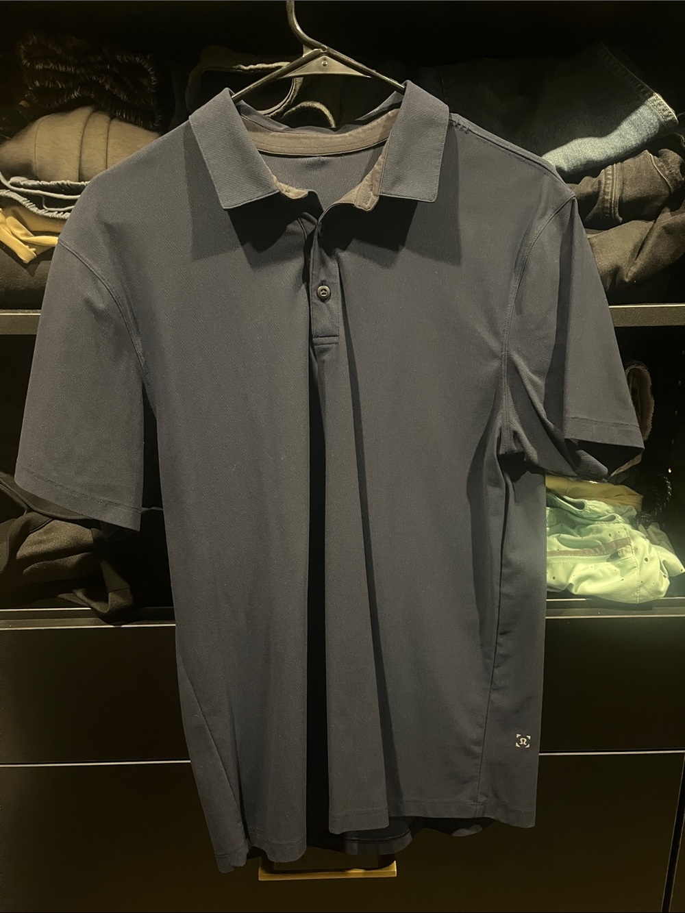 lululemon athletica Men's Dark Navy Polo